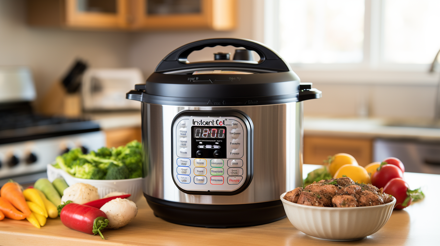 Instant Pot Surrounded by food