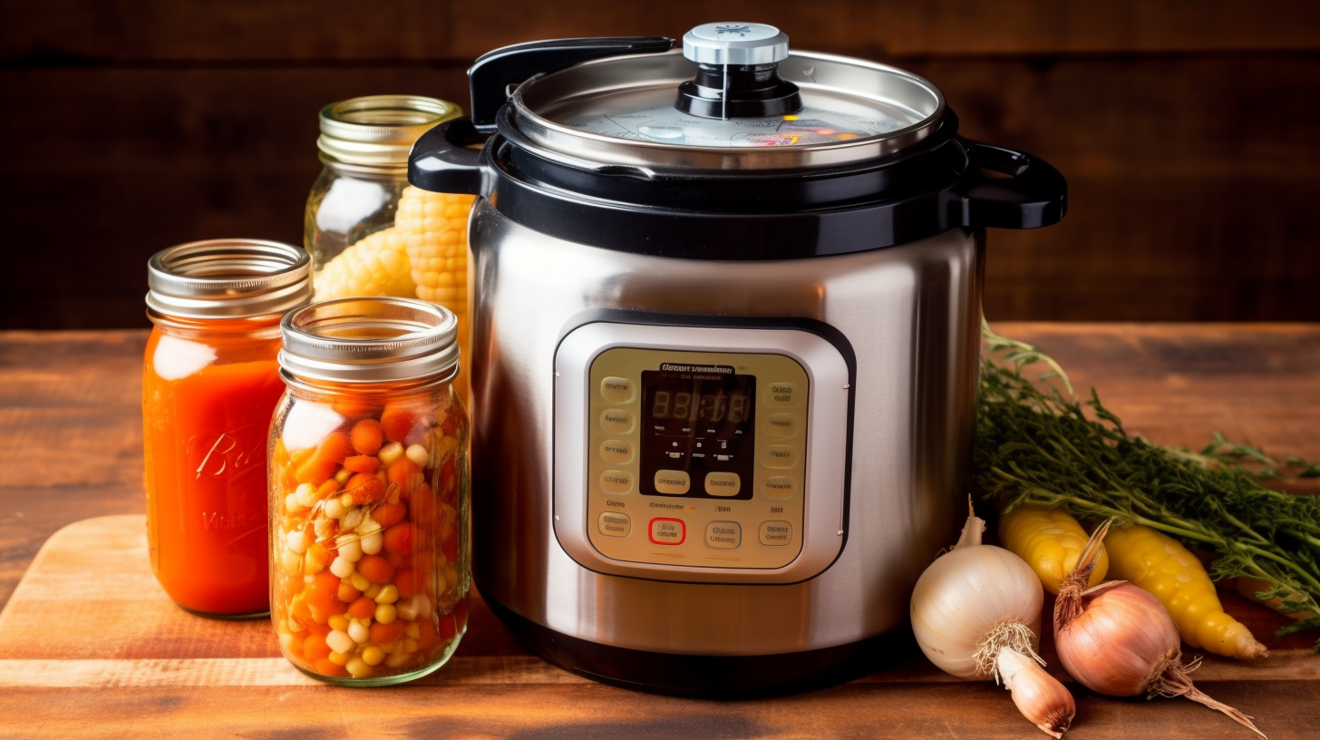 Electric pressure cooker canning