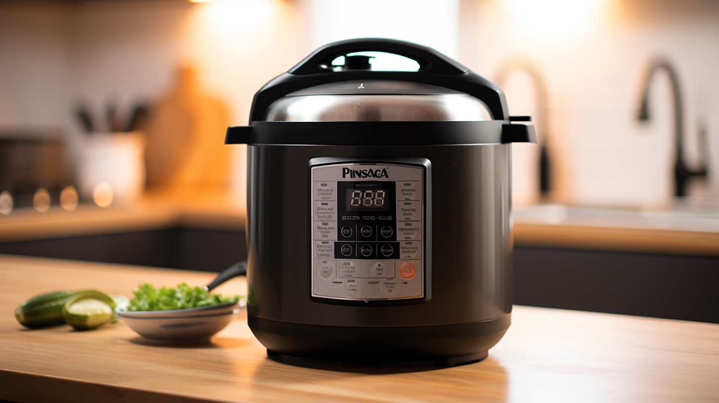 pressure cooker with vegetables