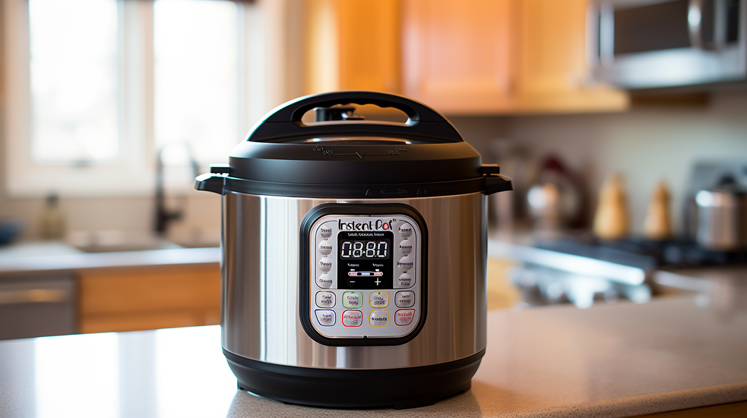 Instant Pot on a countertop