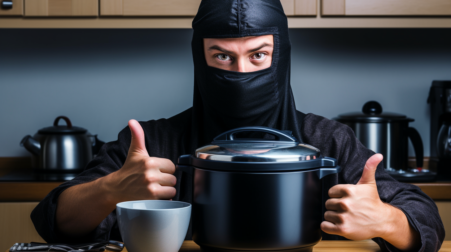 Ninja and a pressure cooker