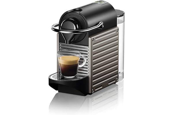 Nespresso BEC430TTN Pixie Espresso Machine by Breville, Titan