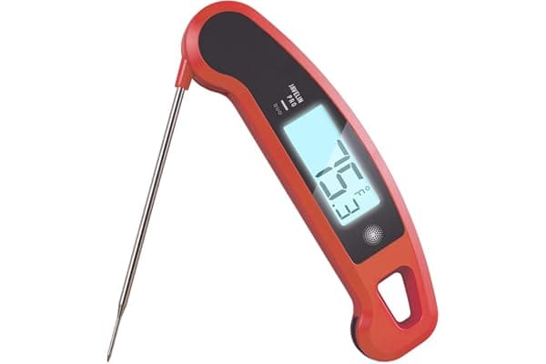 Lavatools Javelin PRO Duo Ambidextrous Backlit Professional Digital Instant Read Meat Thermometer for Kitchen, Food Cooking, Grill, BBQ, Smoker, Candy, Home Brewing, Coffee, and Oil Deep Frying