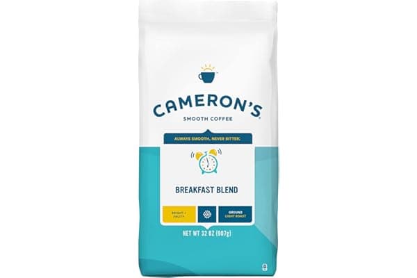 Cameron's Coffee Roasted Ground Coffee Bag, Breakfast Blend, 32 Ounce