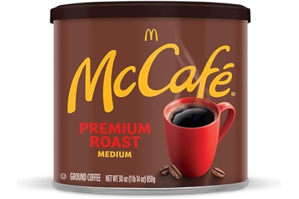 McCafe Premium Roast, Medium Roast Ground Coffee, 30 oz Canister