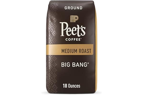 Peet's Coffee, Medium Roast Ground Coffee - Big Bang 18 Ounce Bag