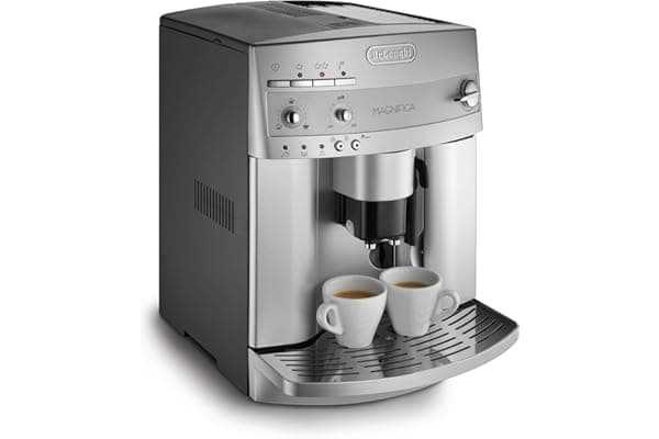 De'Longhi ESAM3300 Magnifica Super Automatic Espresso & Coffee Machine, Silver