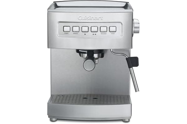 Cuisinart EM-200NP1 Programmable 15-Bar Espresso Maker, Stainless Steel