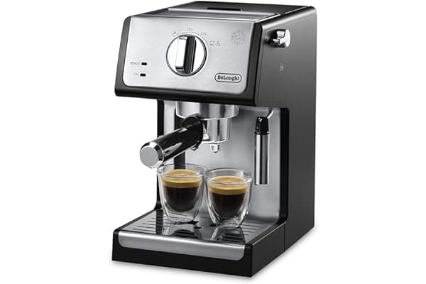 De'Longhi ECP3420 Bar Pump Espresso and Cappuccino Machine, 15", Black
