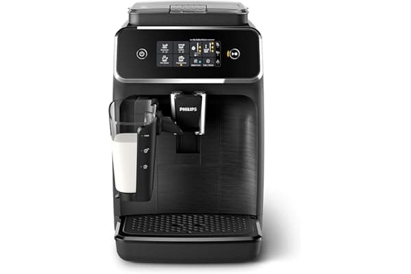 Philips 2200 Series Fully Automatic Espresso Machine w/LatteGo, Black, EP2230/14