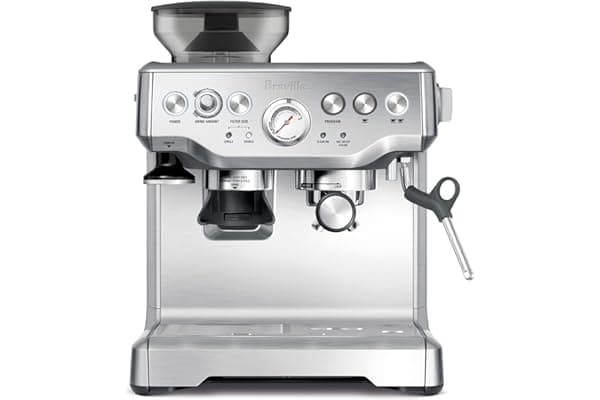 Breville Barista Express Espresso Machine, Brushed Stainless Steel, BES870XL