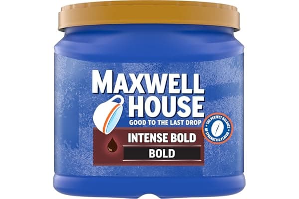 Maxwell House Intense Bold Dark Roast Ground Coffee (26.7 oz Canister)