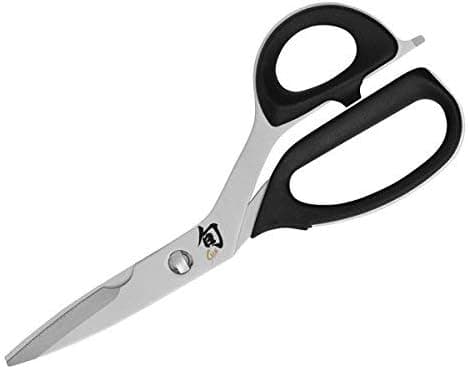 Michael Graves Comfortable Grip All Purpose Stainless Steel Kitchen Shears,  Grey, FOOD PREP