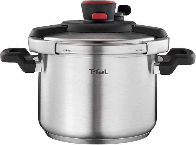 T-fal Clipso Stainless Steel Pressure Cooker 6.3 Quart