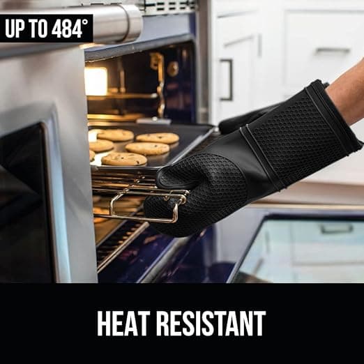 Gorilla Grip Heat and Slip Resistant Silicone Oven Mitts 