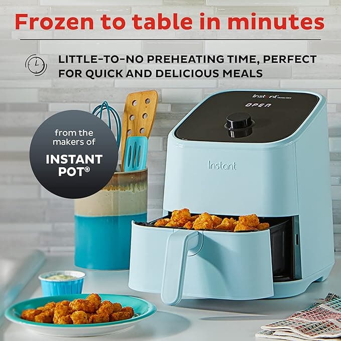 Instant Pot Vortex 4-in-1, 2-quart Mini Air Fryer