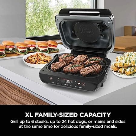 Ninja Air Fryer Grill Ad from Amazon