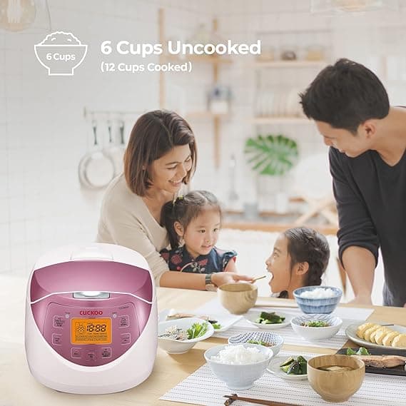 CUCKOO CR-0631F | 6-Cup (Uncooked) Micom Rice Cooker