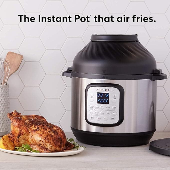 Instant Pot Duo Crisp 11-in-1 Air Fryer and Electric Pressure Cooker Combo