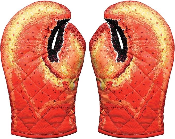 Boston Warehouse Lobster Claw Oven Mitts