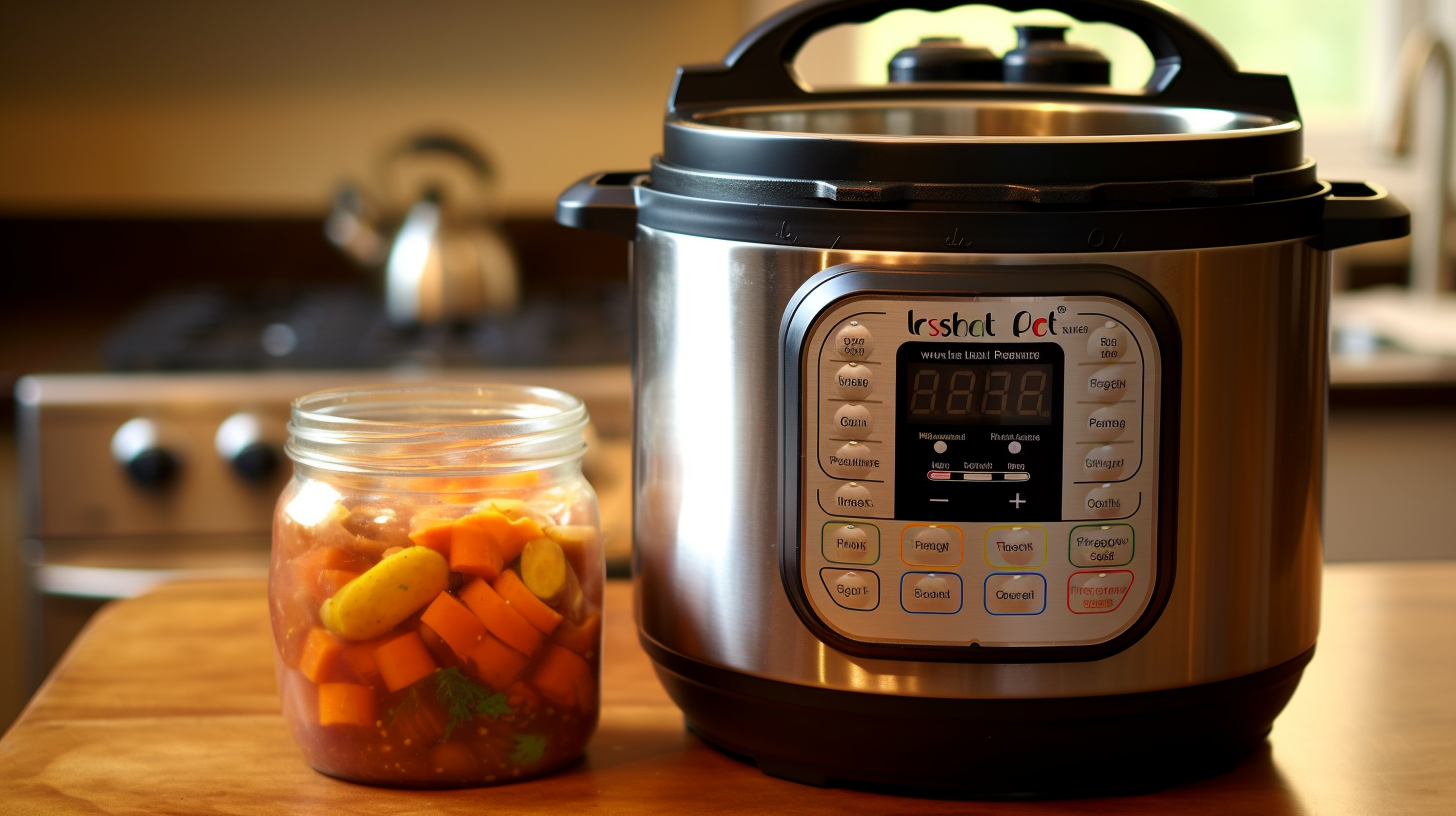 Instapot pressure cooker for canning