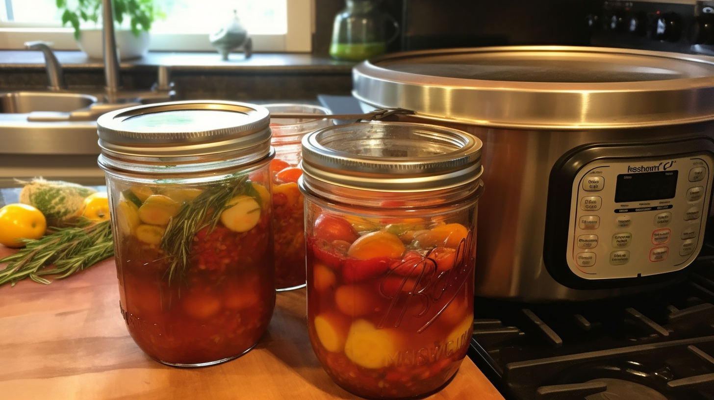 canning with an electric pressure cooker